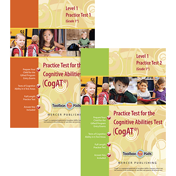 CogAT Grade 1 Form 6 Practice Tests 1 and 2
