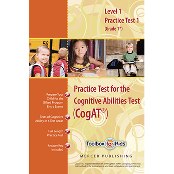 CogAT Grade 1 Form 6 Practice Test 1
